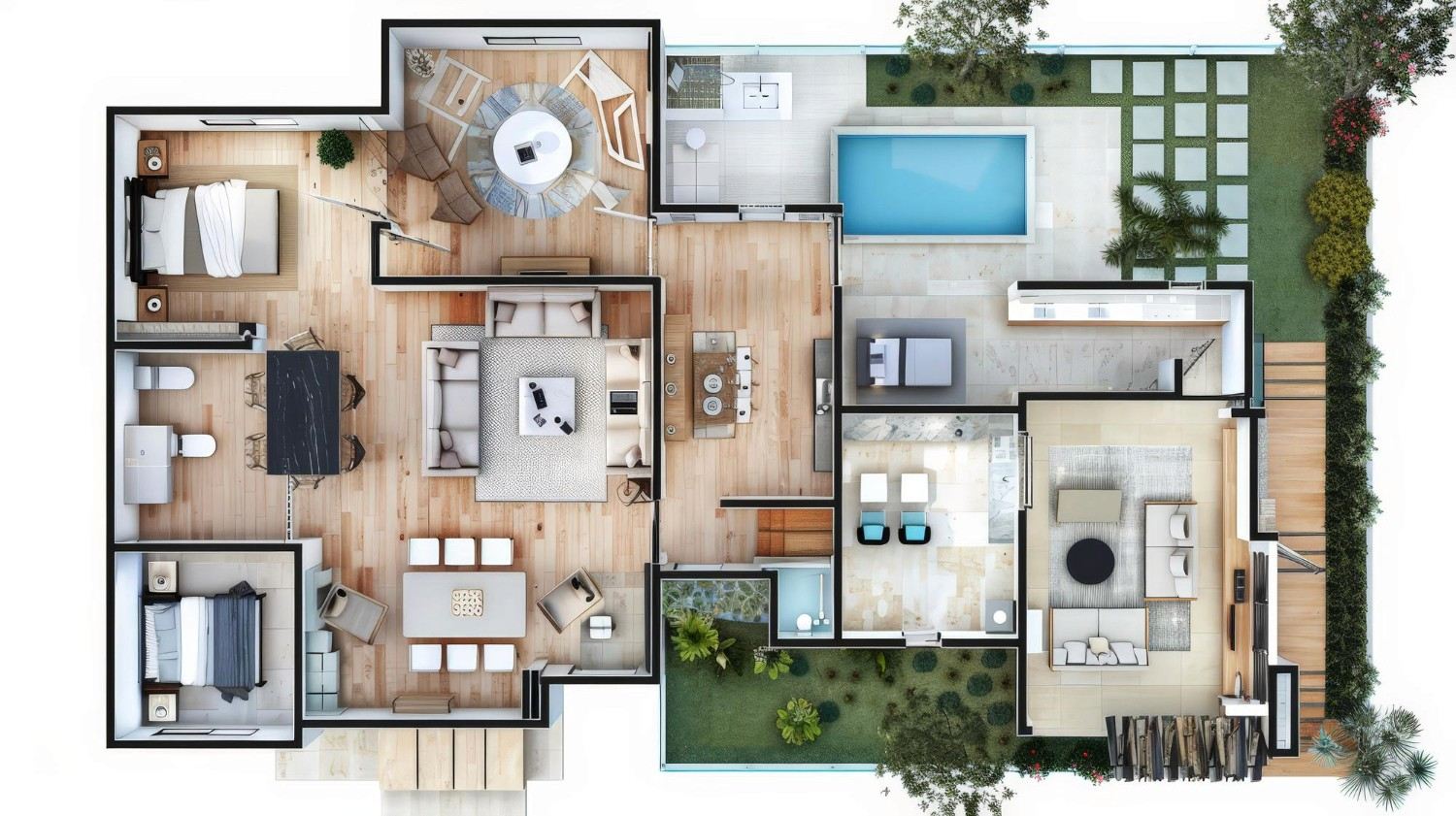 Project layout sketch