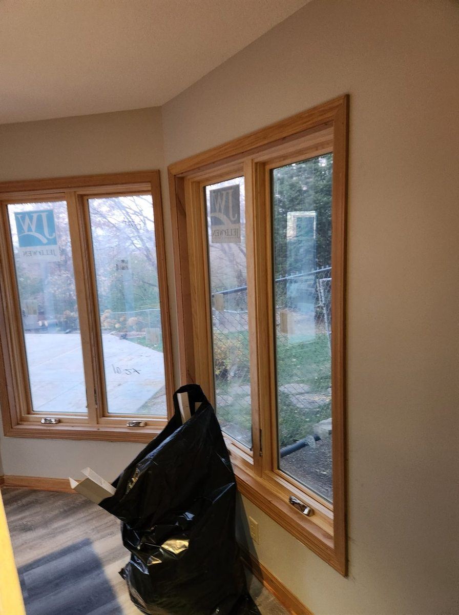 Window trim install, by New West Co