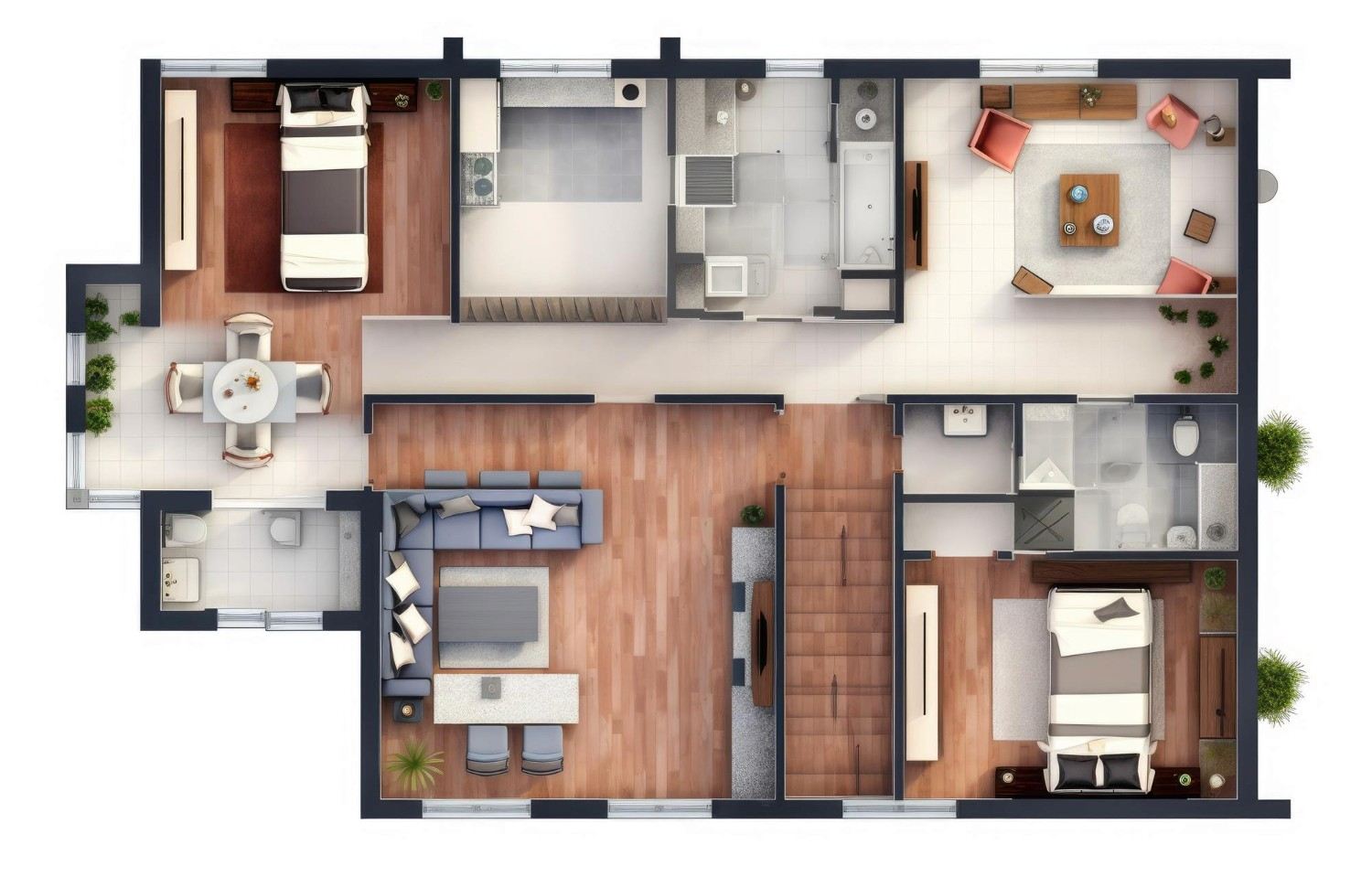 Project layout sketch