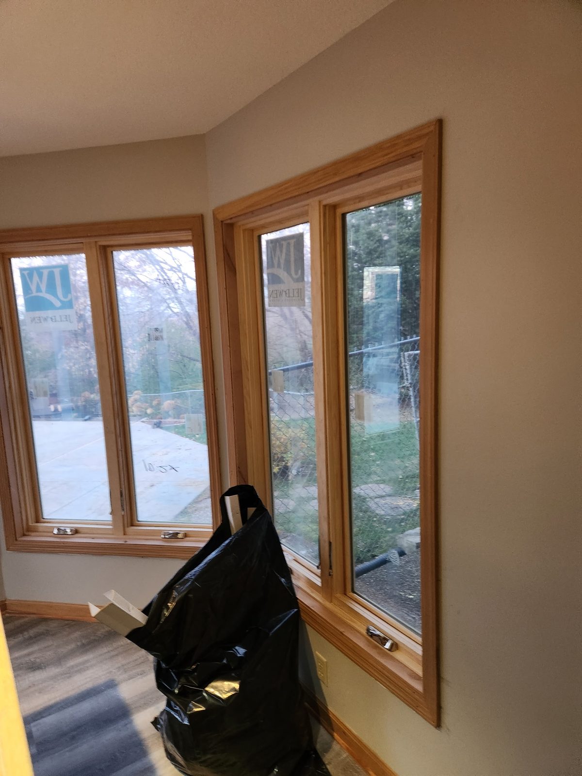 Window trim install, by New West Co